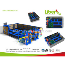 Equipos de juegos infantiles de interior y Trampoline Park for Amusement